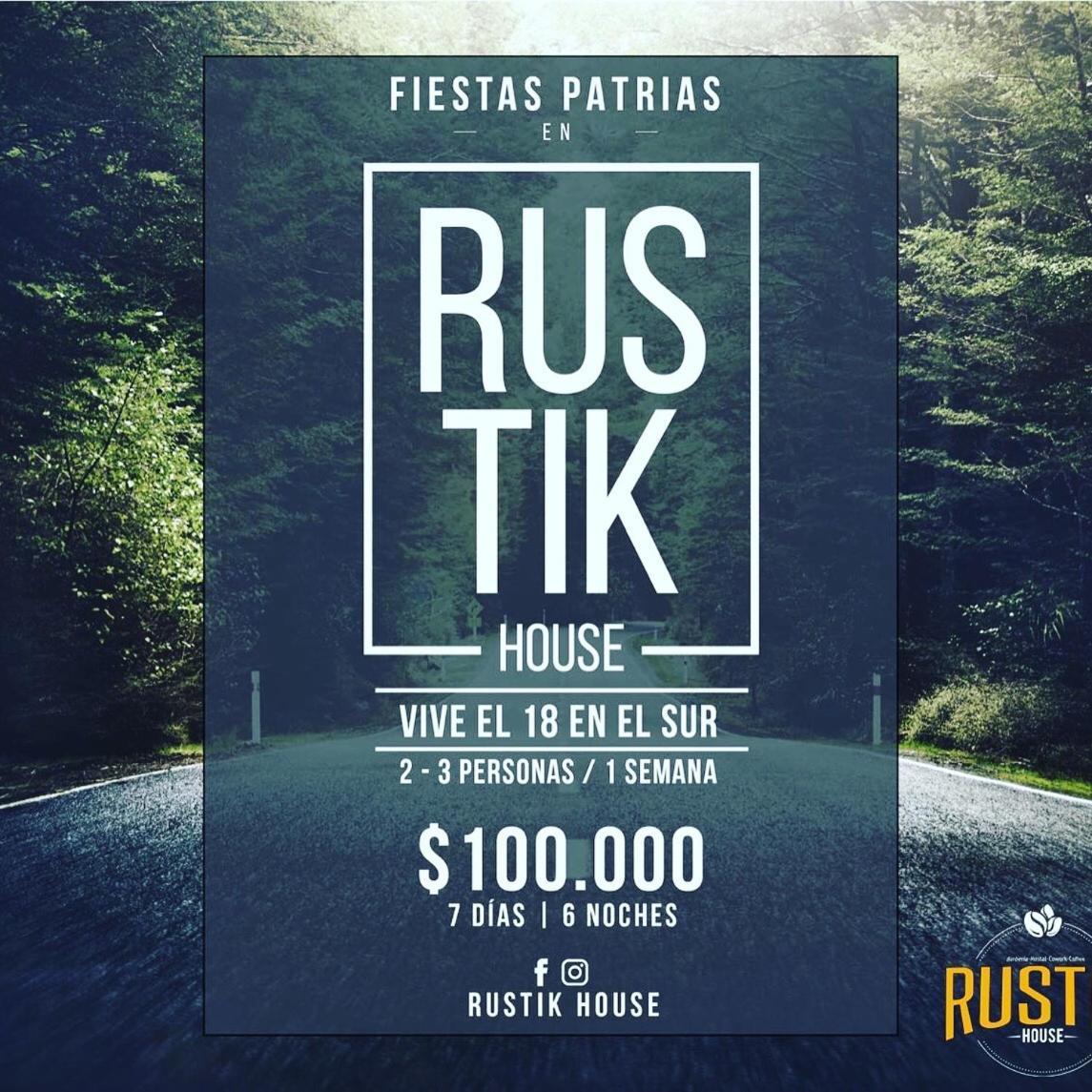 Rustik Hostel Puerto Montt Luaran gambar